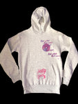 House Party For You: Pink Mix Hoodie S